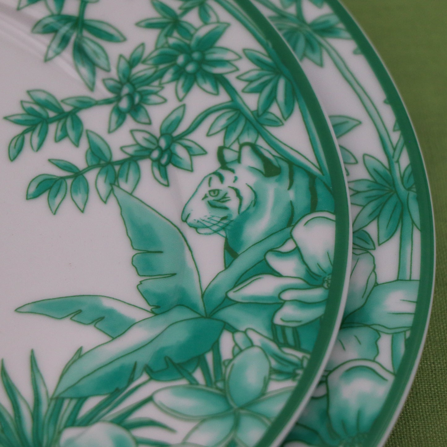 Monsoon Verdant Dinner Plate - Case of 12 Plates (+3 Bonus Plates)