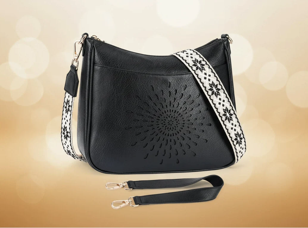 APHISON Crossbody Bag with 2 Detachable Straps