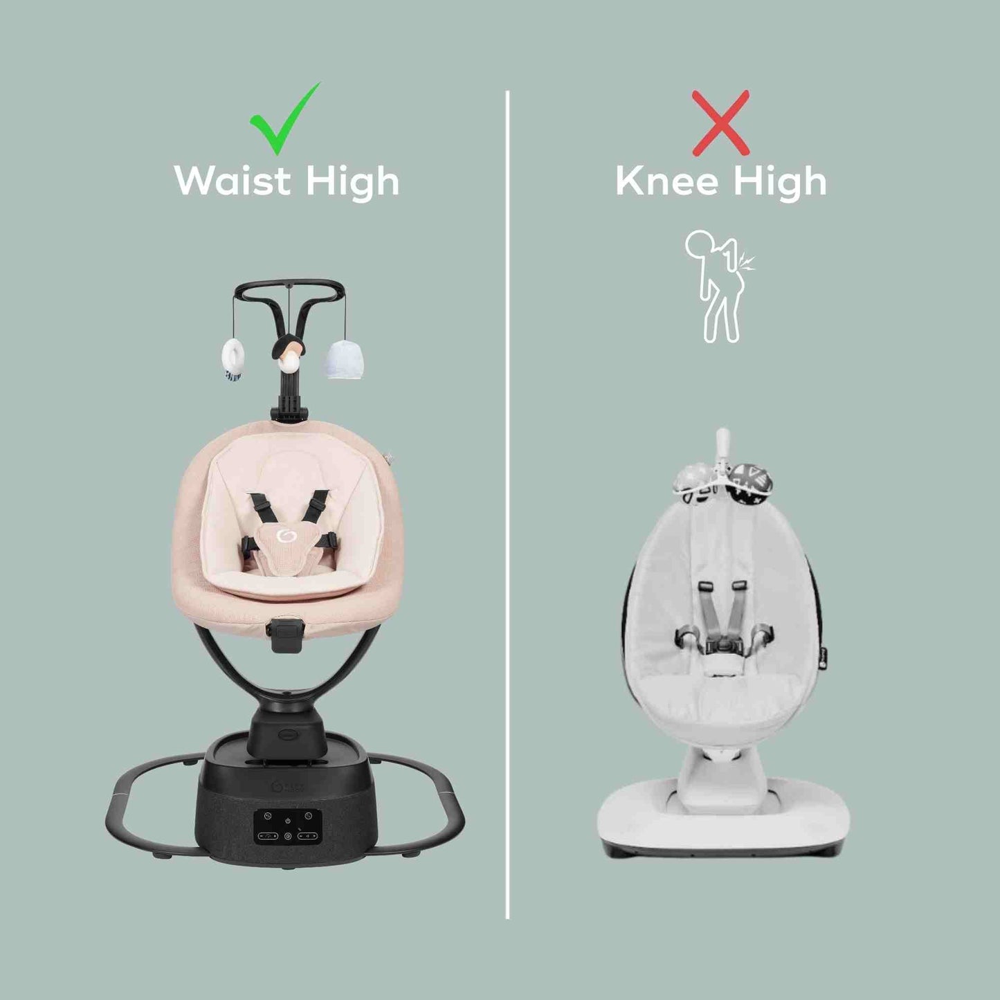 Swoon Evolution Smart Baby Swing