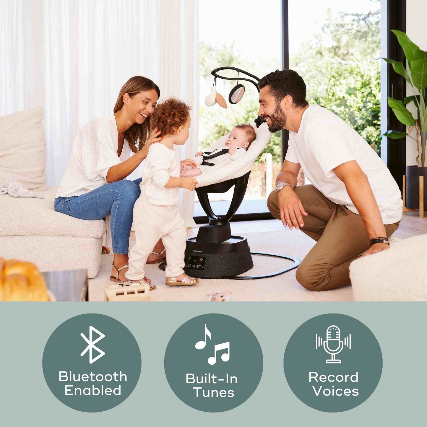 Swoon Evolution Smart Baby Swing
