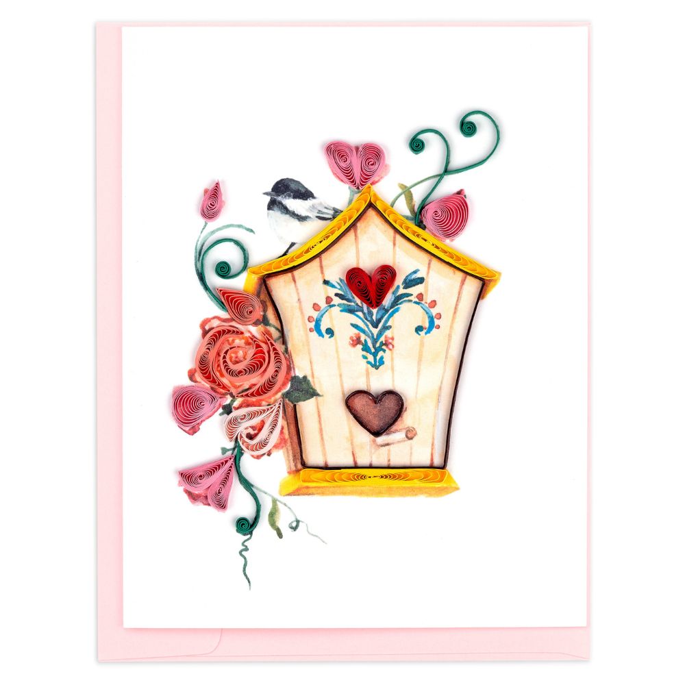 Quilled Birdhouses Note Card Box Set