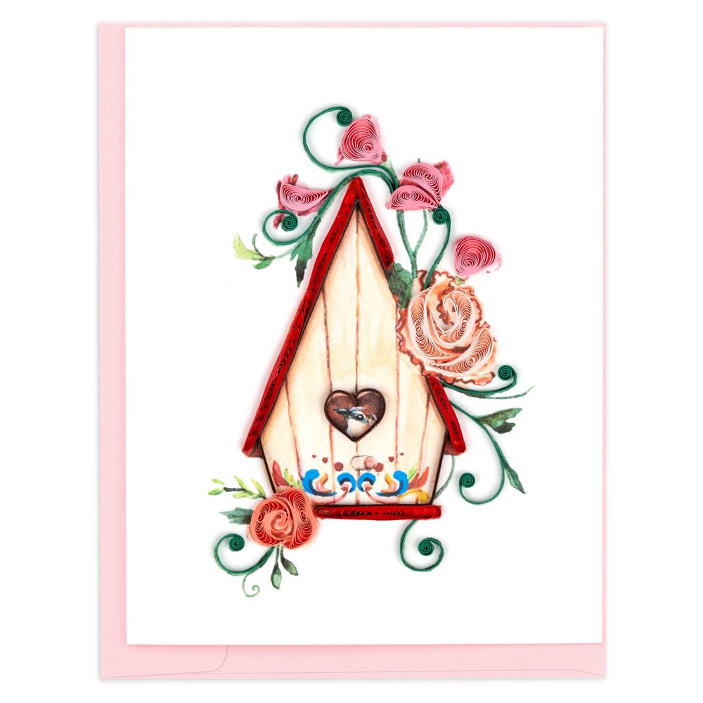 Quilled Birdhouses Note Card Box Set
