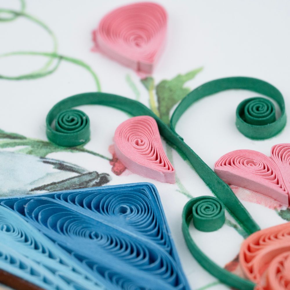 Quilled Birdhouses Note Card Box Set