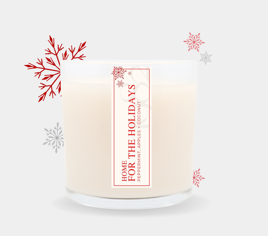 Home for the Holidays (14oz) - Notes: Winter Apples, Peppermint, Coconut Milk, Holiday Spices