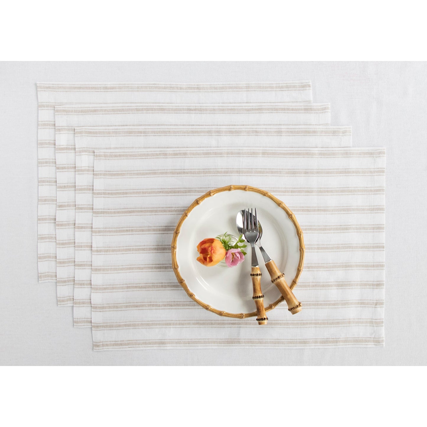 Capri Ticking Stripe Placemats