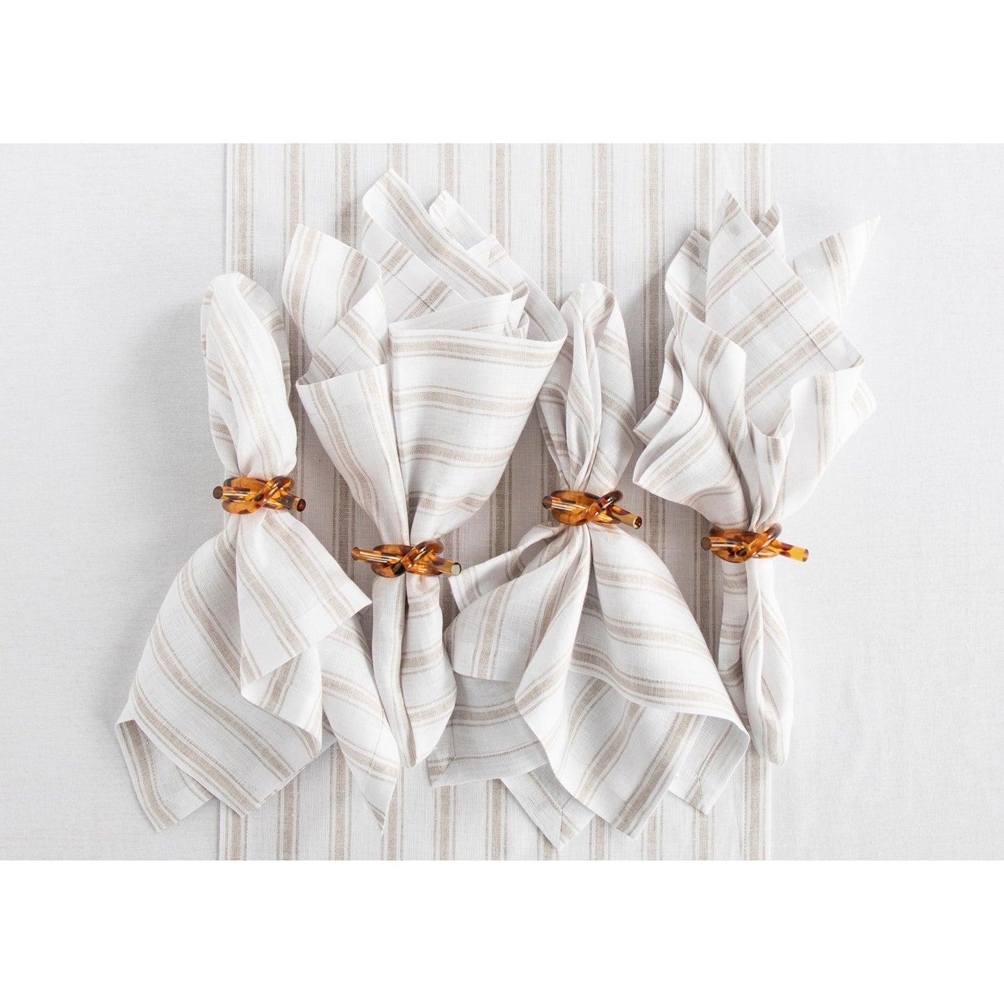 Capri Ticking Stripe Napkins