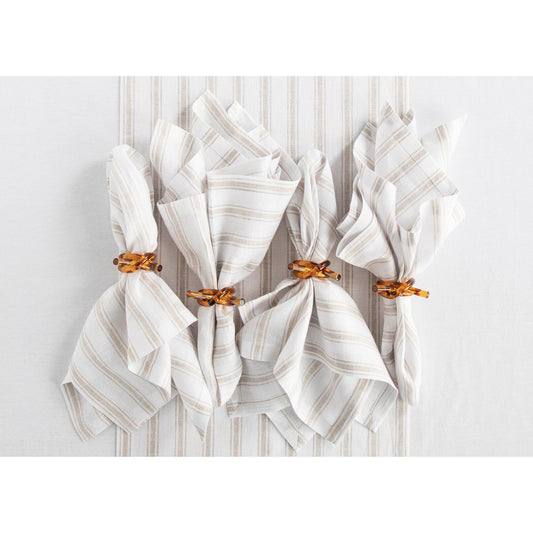 Capri Ticking Stripe Napkins