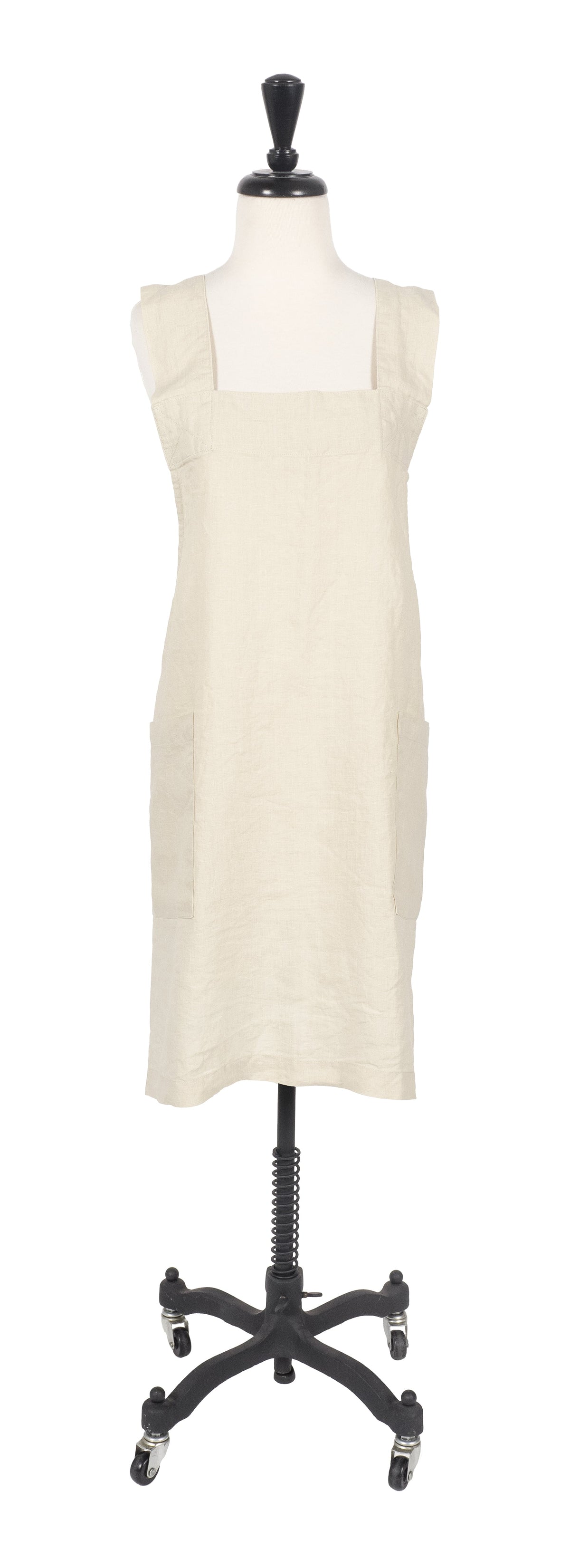 KAF Home Firenze 100% Stone Washed Linen  Cross Back Smock Apron