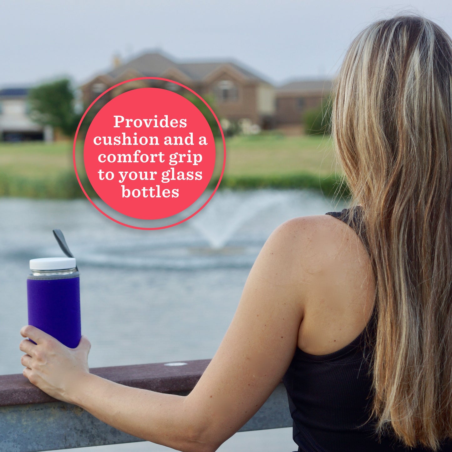 Neoprene Protective Bottle Sleeves Set, for 16 oz Bottles