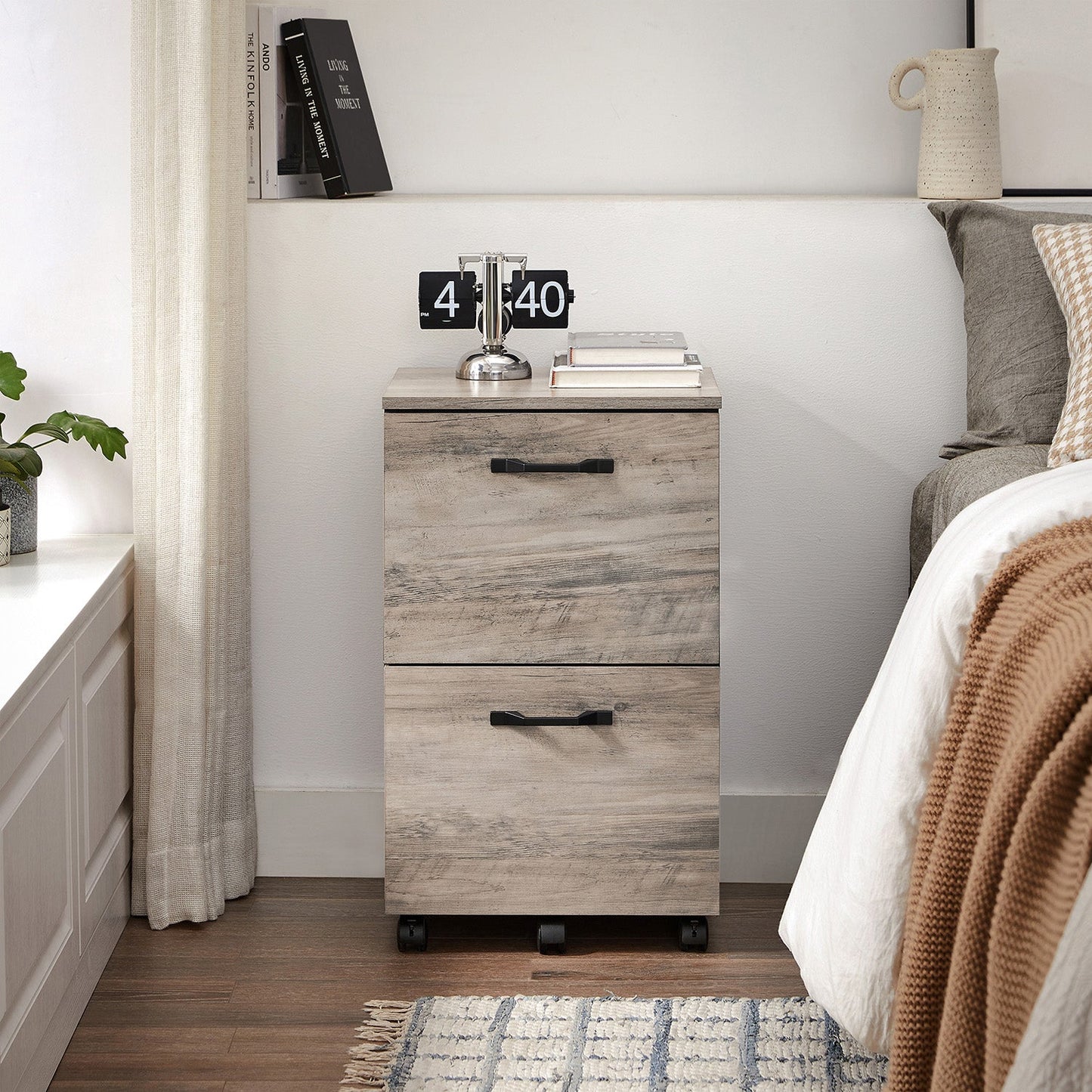 2-Drawer File Cabinet for Home Office