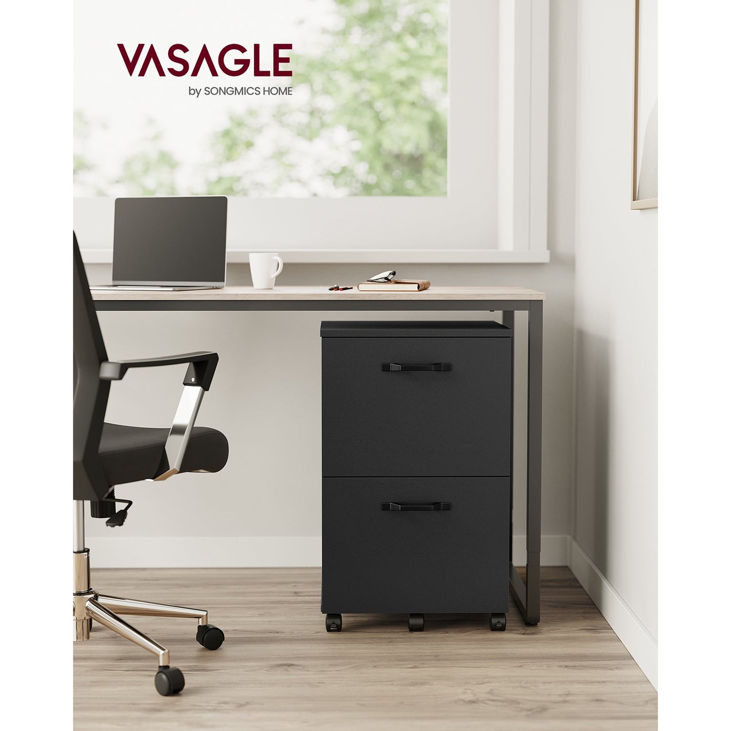 2-Drawer File Cabinet for Home Office