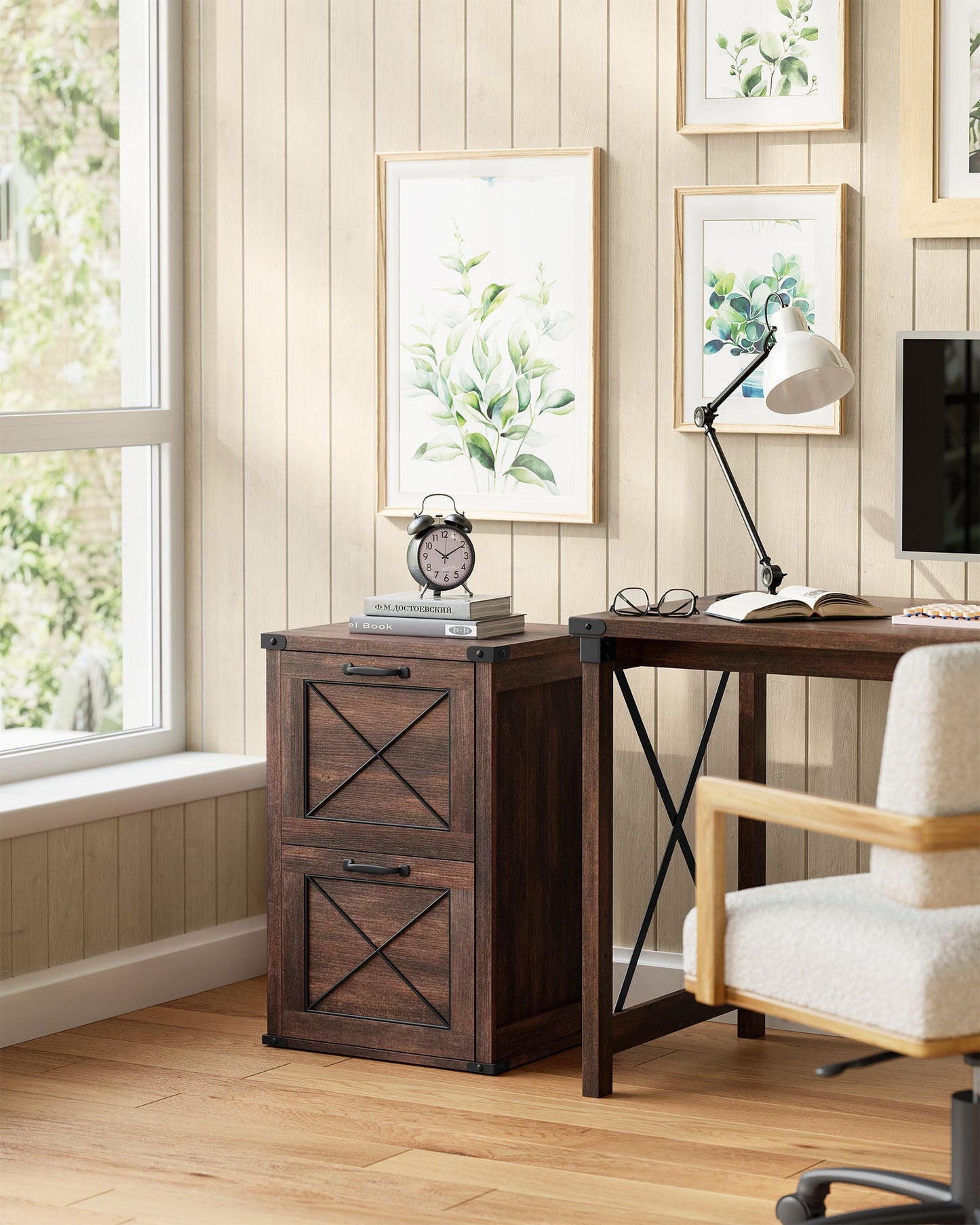 Filing Cabinet with 2 File Drawers