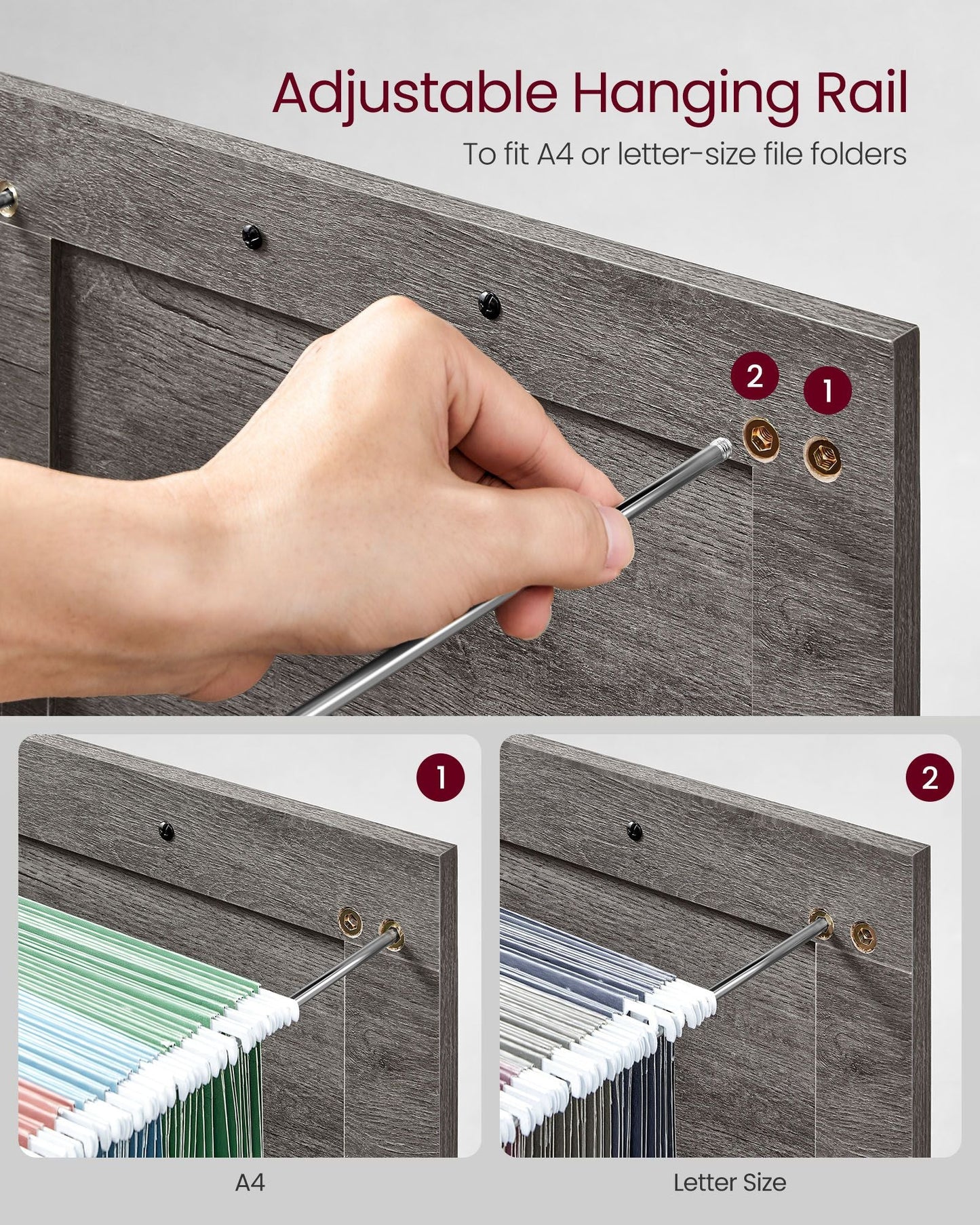 File Cabinet with 3 Drawers, Fit A4