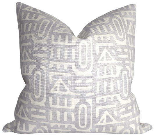 Keystone Pillow Cover in Fennel Grey