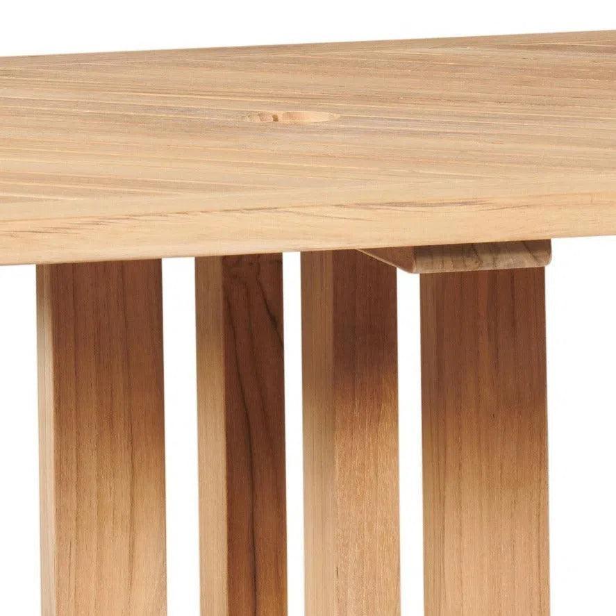 Oasis Teak Square Outdoor Bar Table