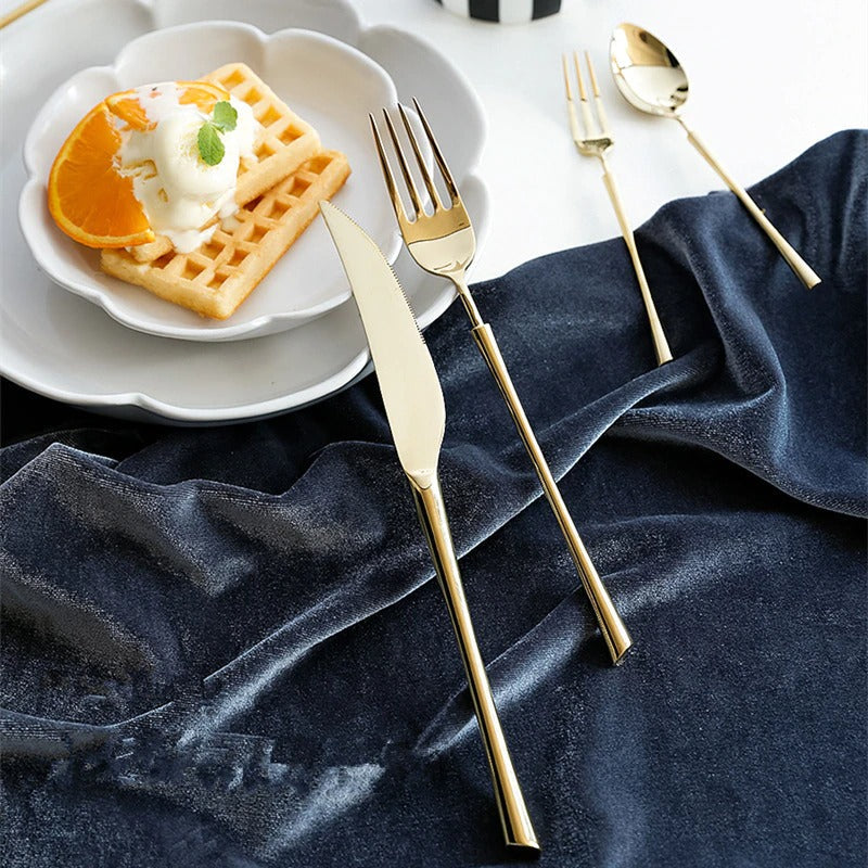 Ottoman Luxury Gold Cutlery Set