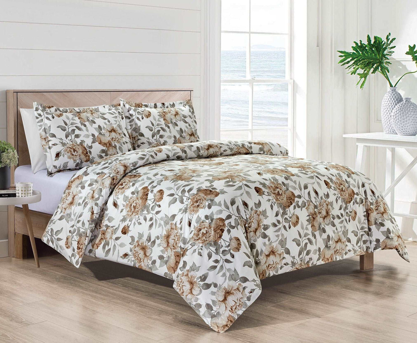 Bibb 1800 Series 3 pc Duvet Cover Set