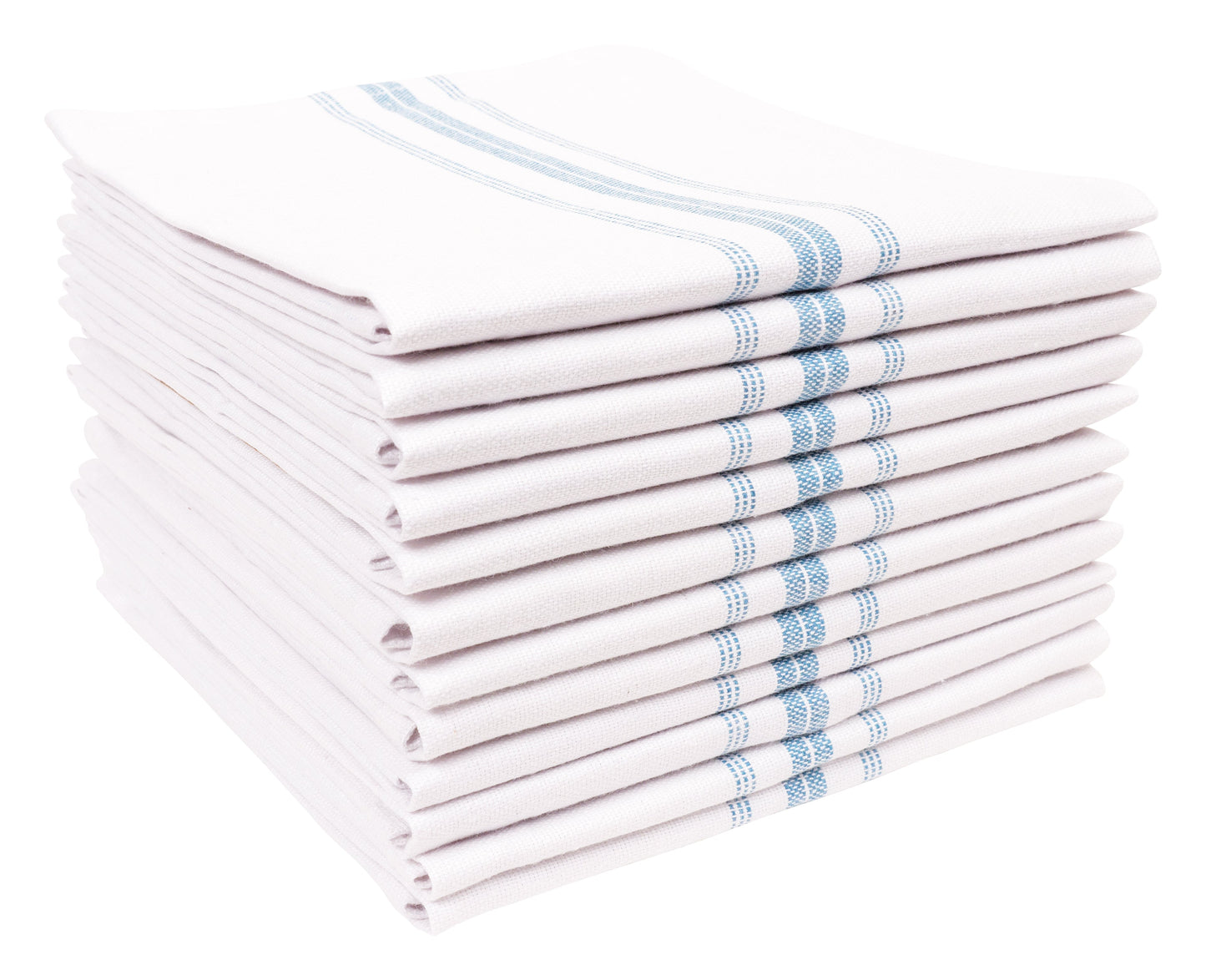 Farmhouse Stripe Kitchen Towels - Set Of 12