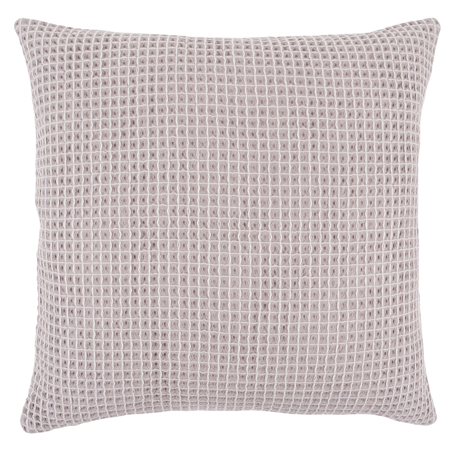 Contrast Waffle Decorative Pillow