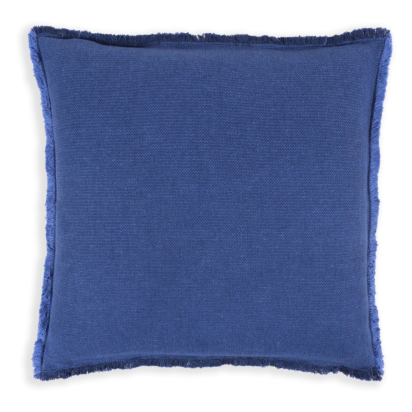 Garment Washed Flange Decorative Pillow