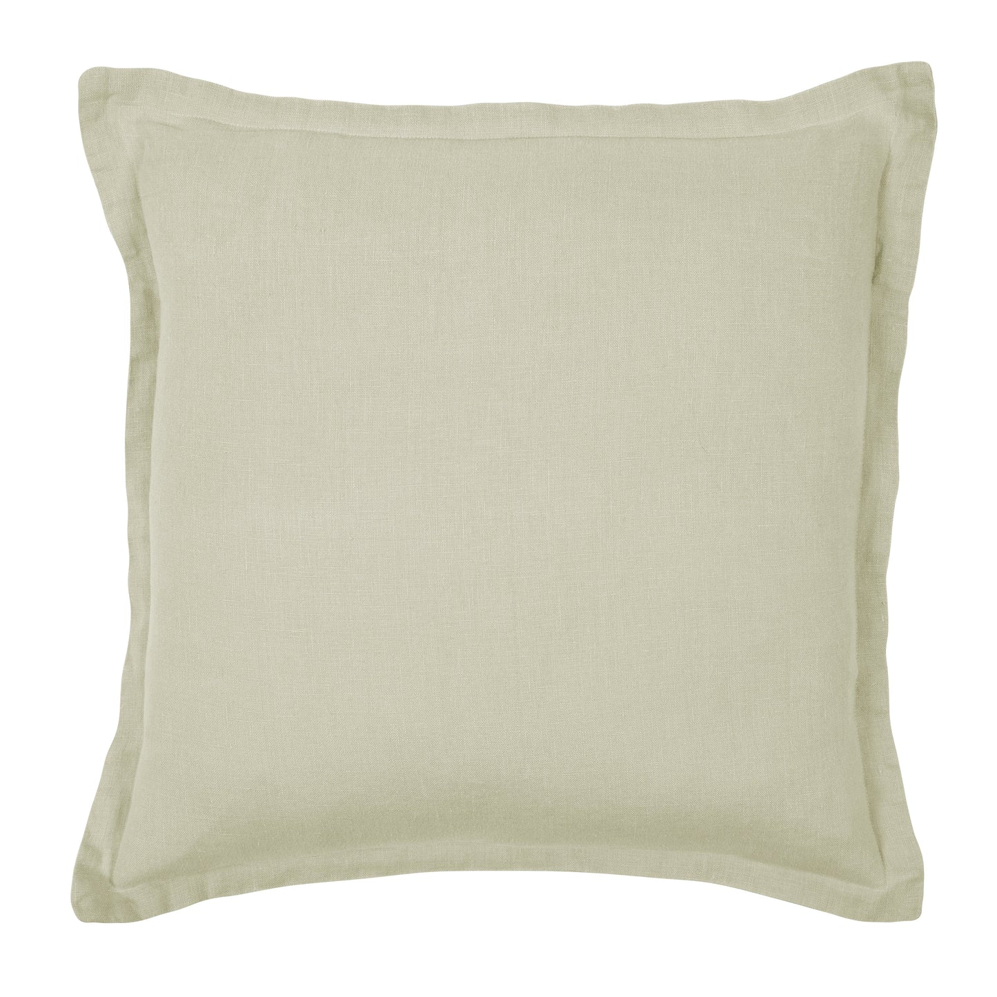 Washed Linen with Flange Decorative Pillow