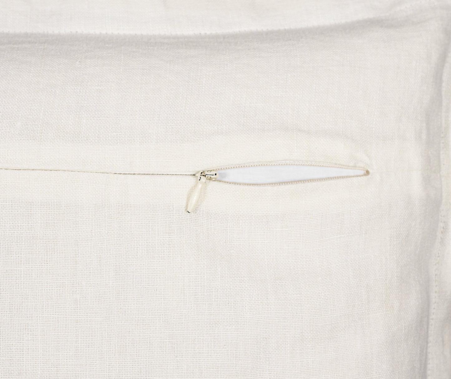 Washed Linen with Flange Decorative Pillow
