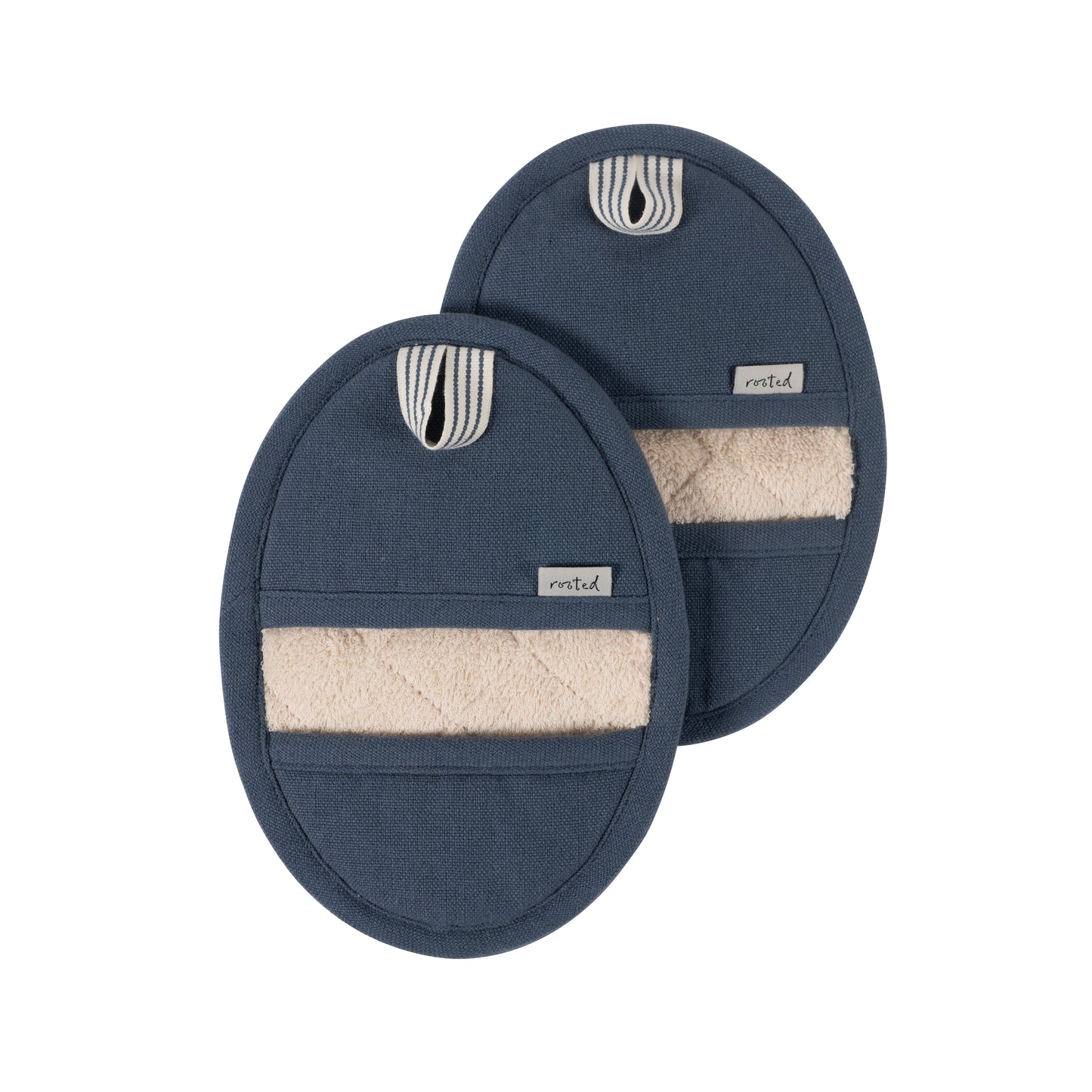 KAF Home Rooted Sustainable Set Of 2 Pot Grabbers 6" x 8.5"