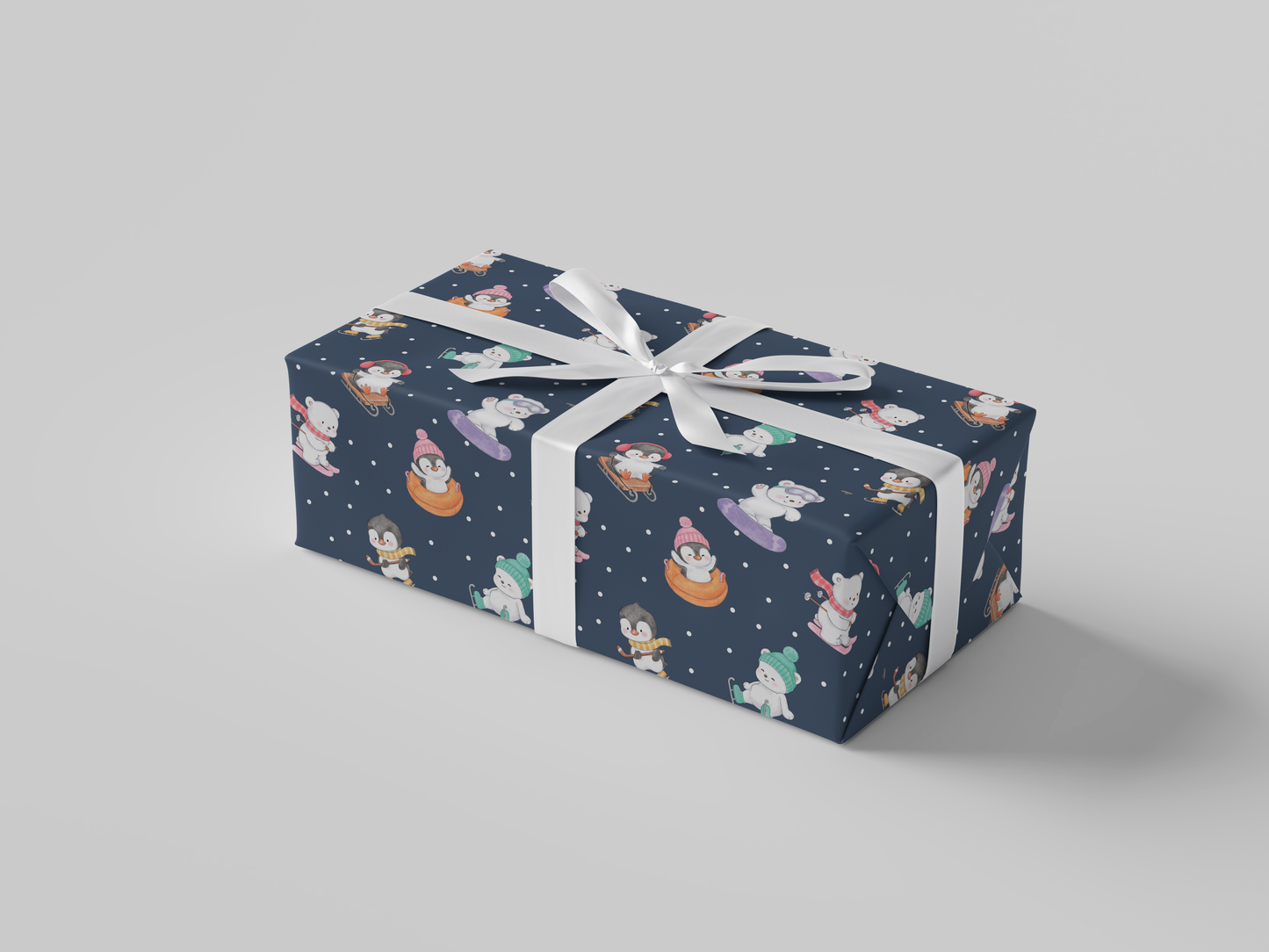 P, B, and Yay! Gift Wrap