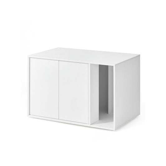 Superfast Toolless Assembly-Cat Litter Box Enclosure for Large Cats