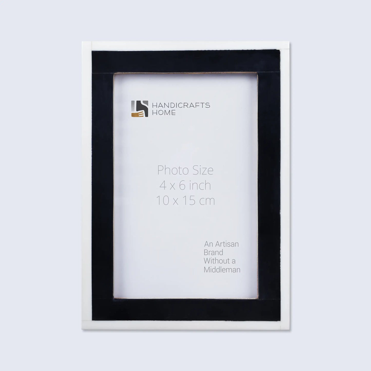 Classic Bone Inlay Picture Frame.  Black & White, 4x6, 5x7 and 8x10