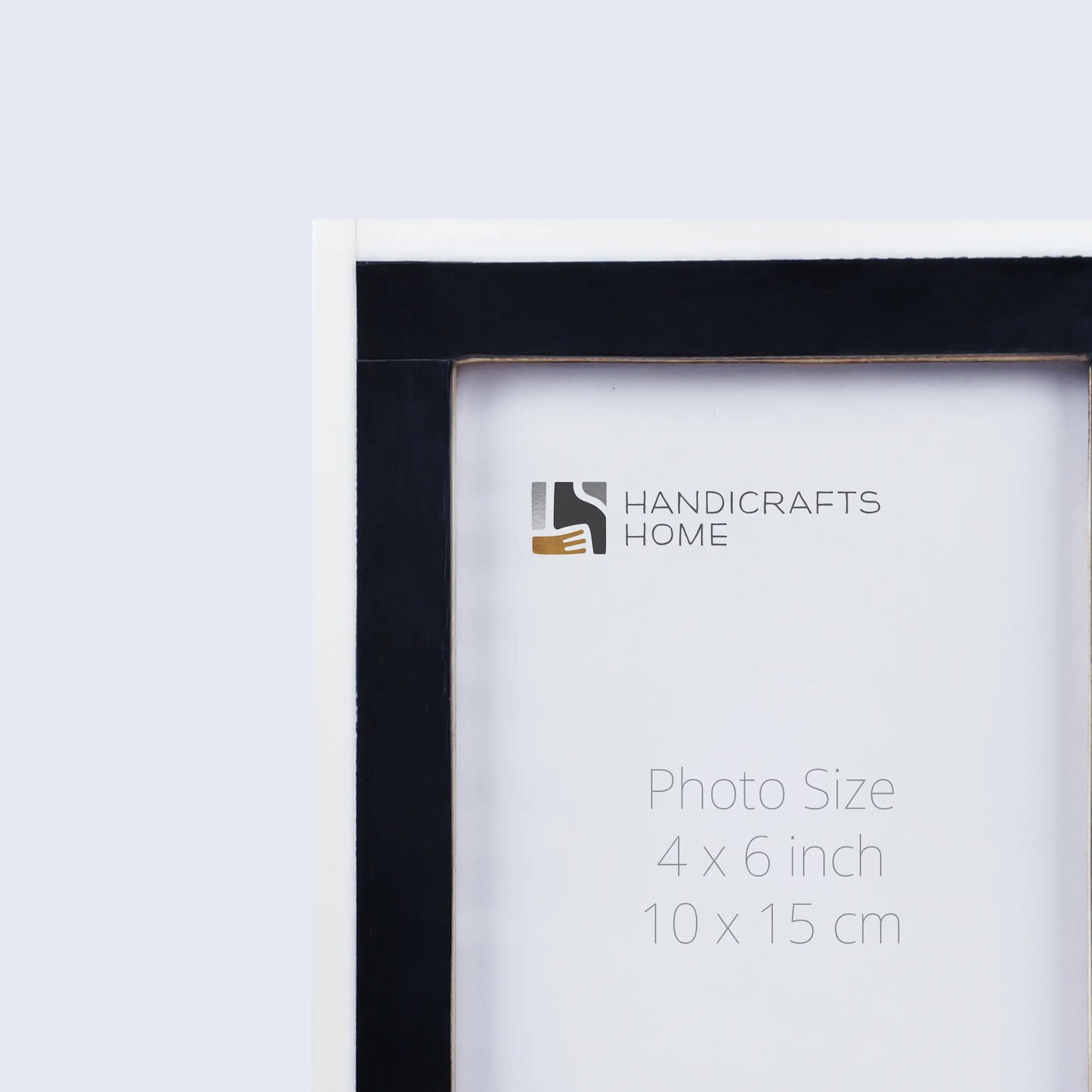 Classic Bone Inlay Picture Frame.  Black & White, 4x6, 5x7 and 8x10