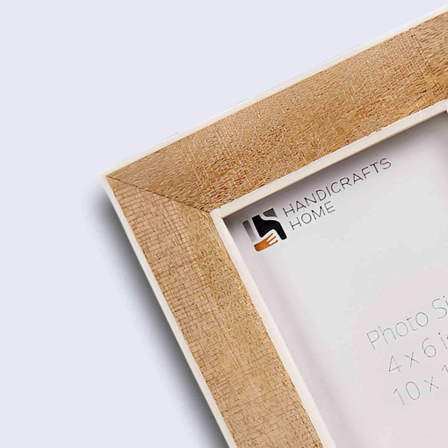 Wood & Bone inlay Natural Wooden Picture Frame