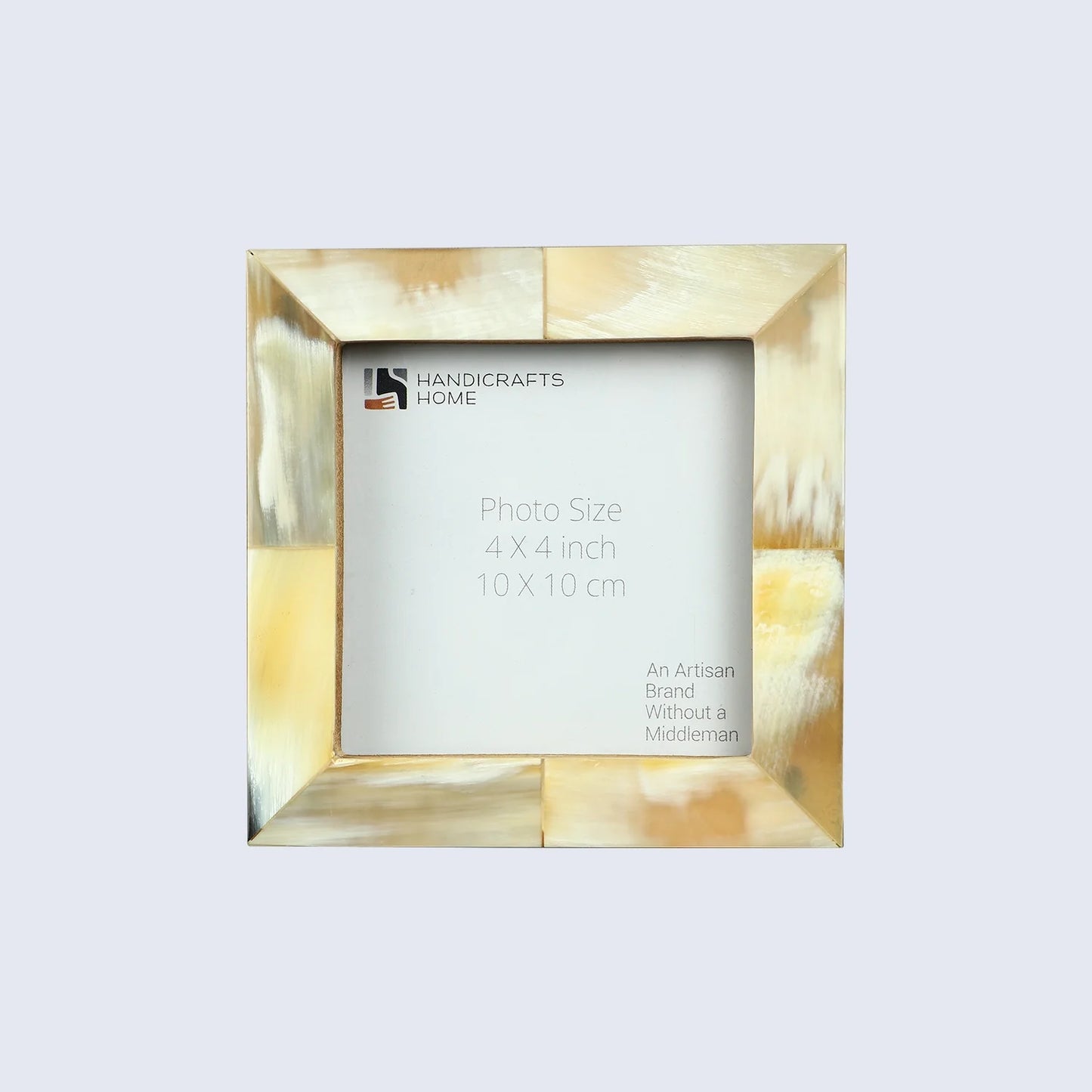 Picture Frame Essence Black Collection Horn Inlay White –4 Sizes