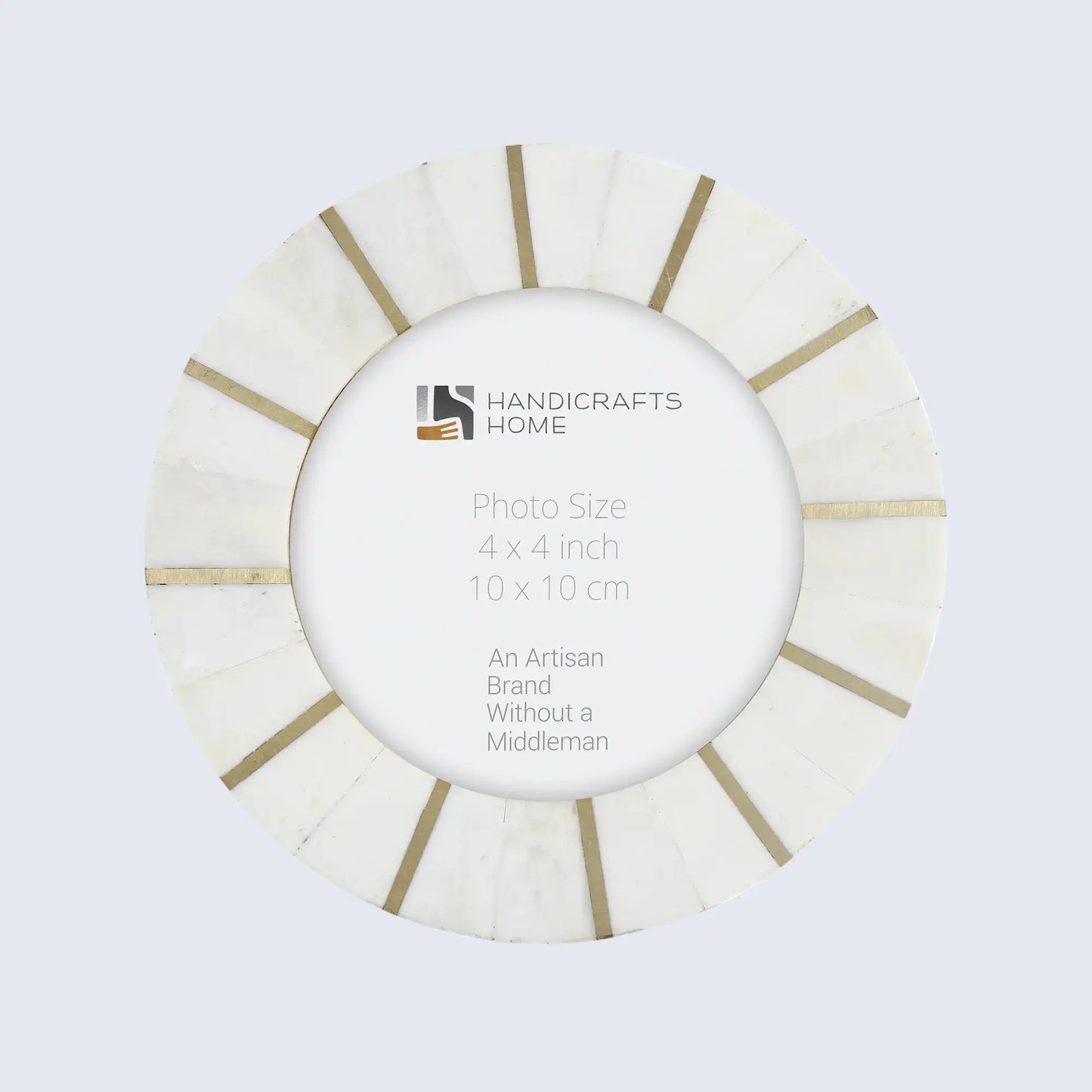 Round Baby Picture Frames Palace Soul Bone Inlay Collection