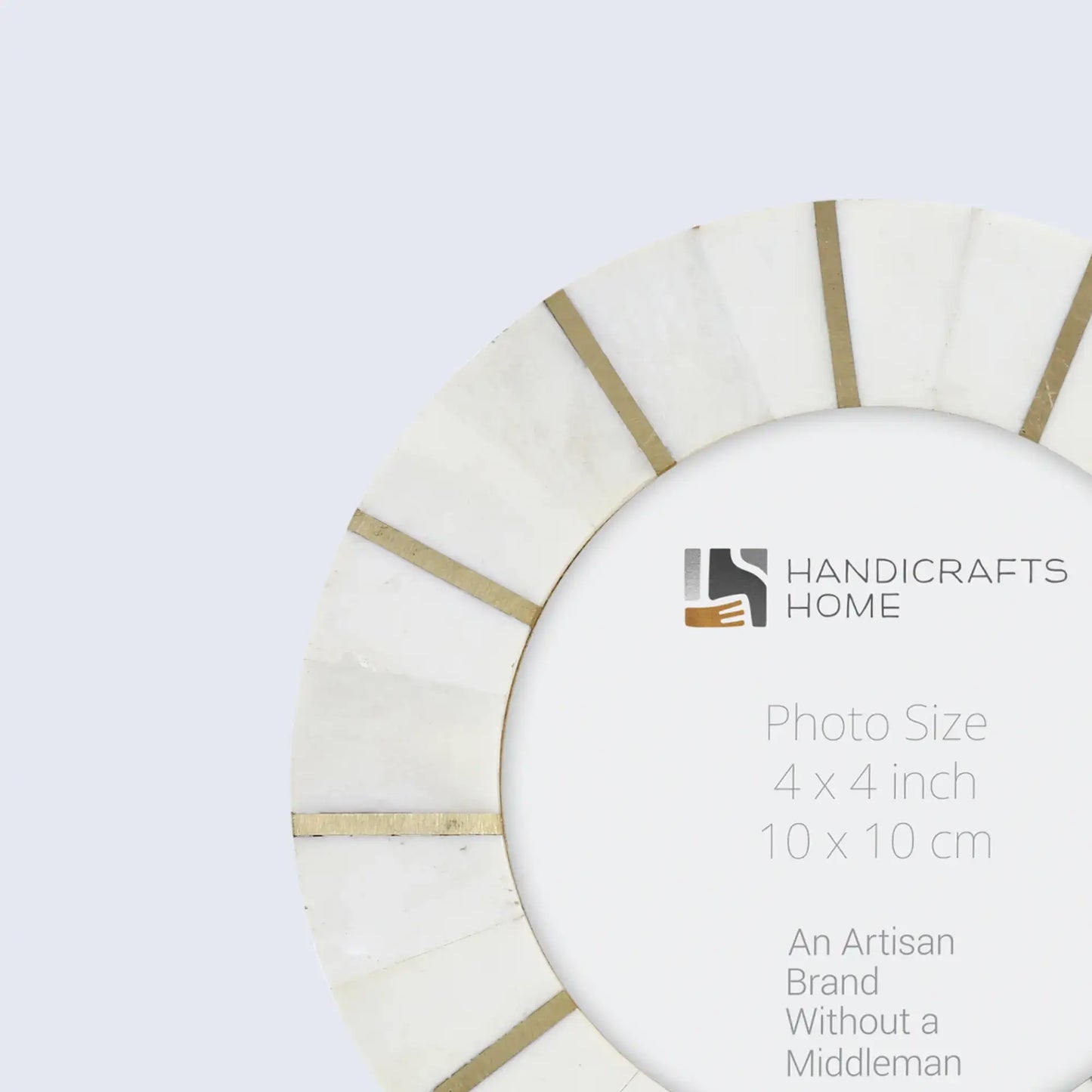 Round Baby Picture Frames Palace Soul Bone Inlay Collection