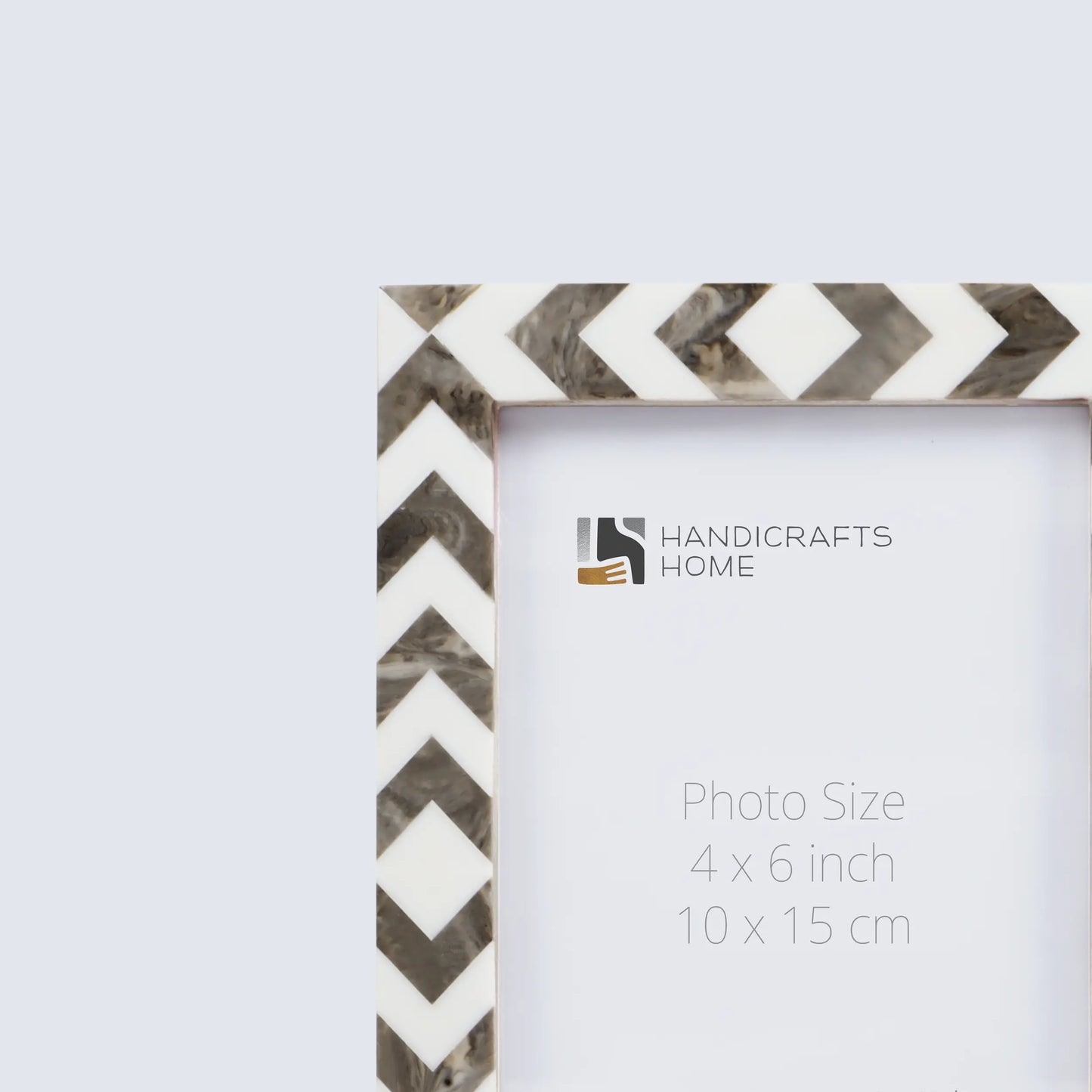 Picture Frames Lisbon Cortica Pattern Resin Inlay Collection in 3 Sizes, Pack of 2