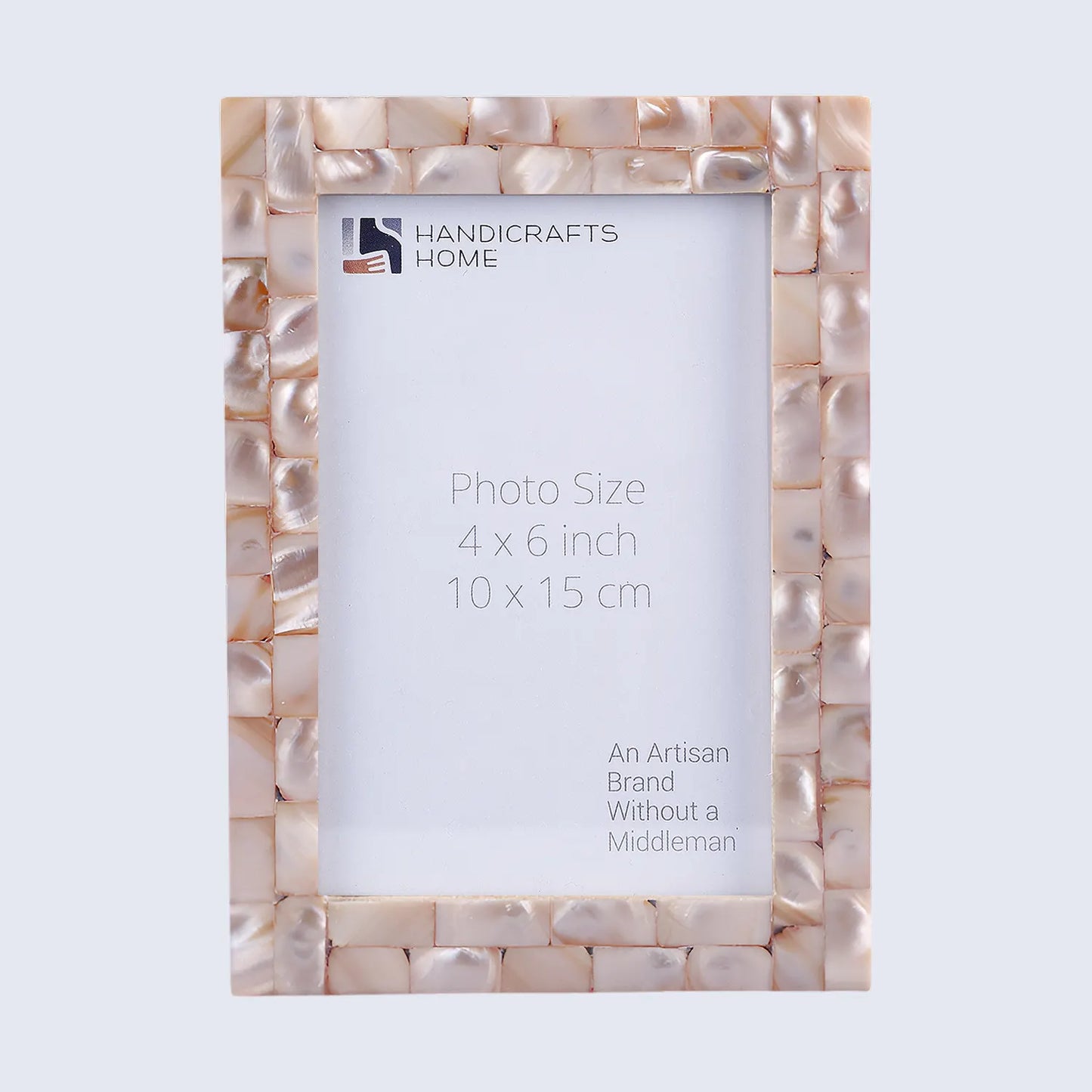 Picture Frame Mother of Pearl Collection Pink - 3 Sizes