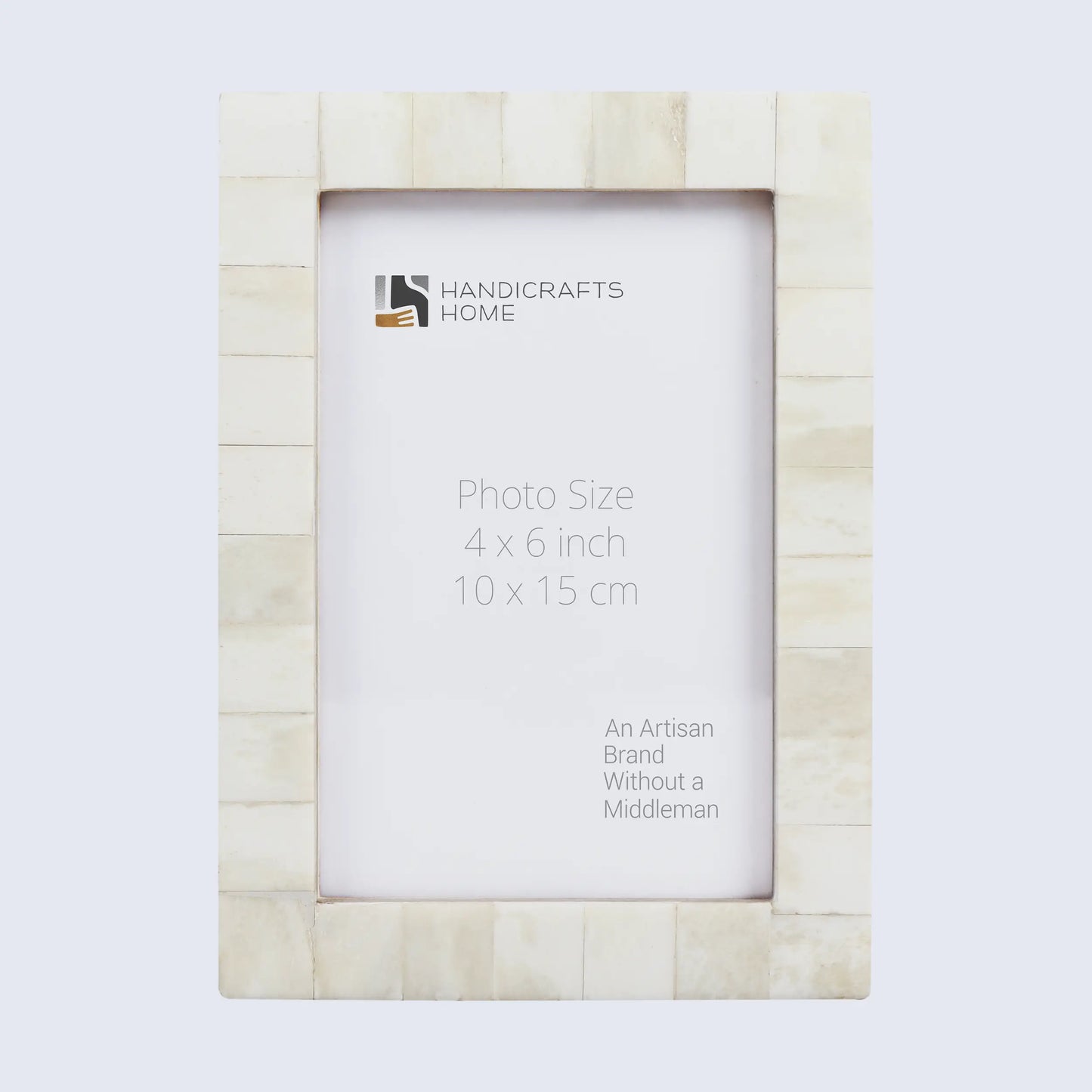 Picture Frames Classic Pattern Bone Inlay Collection in 27 Sizes, White