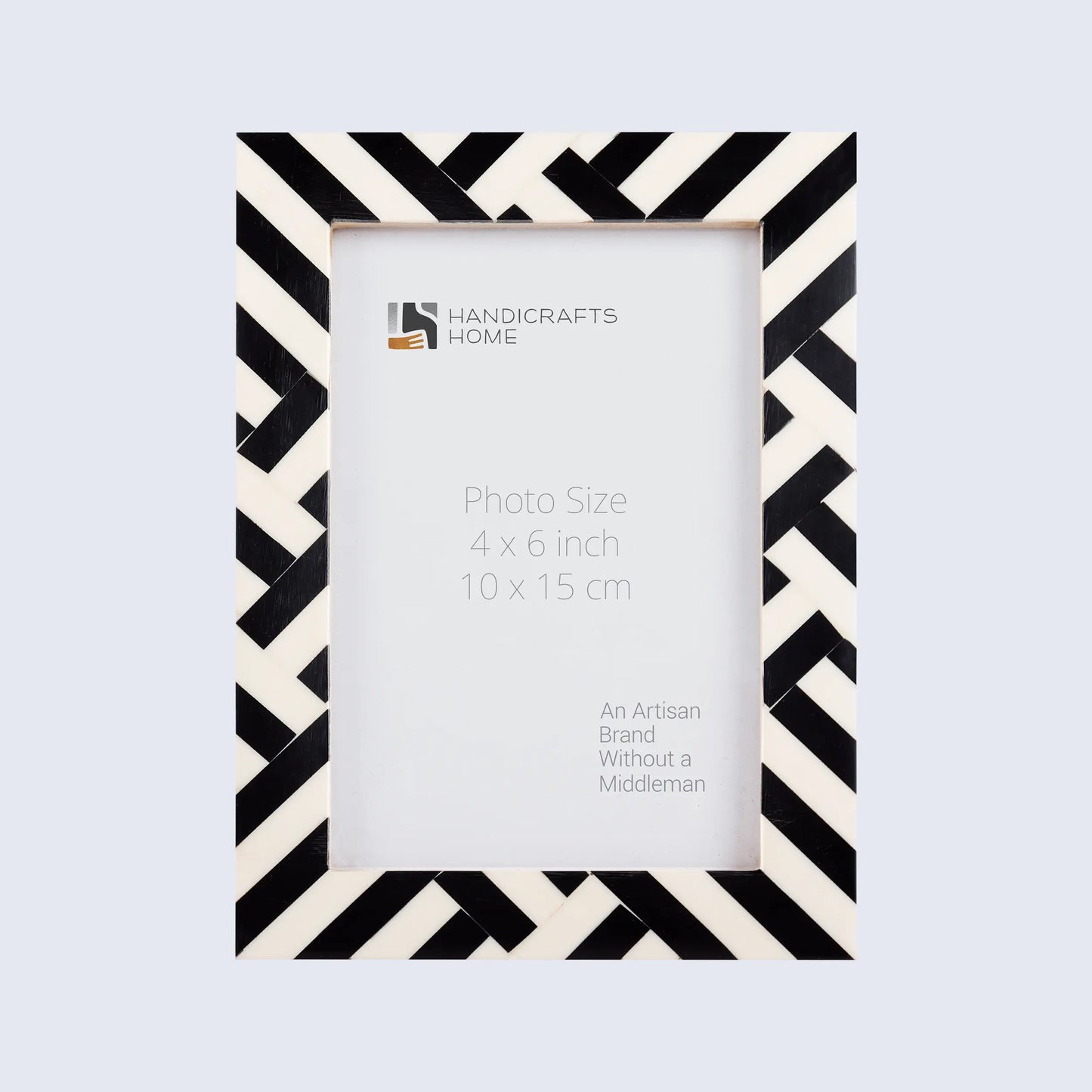 Picture Frames Avant Coco Pattern Resin Inlay Collection in 3 Sizes