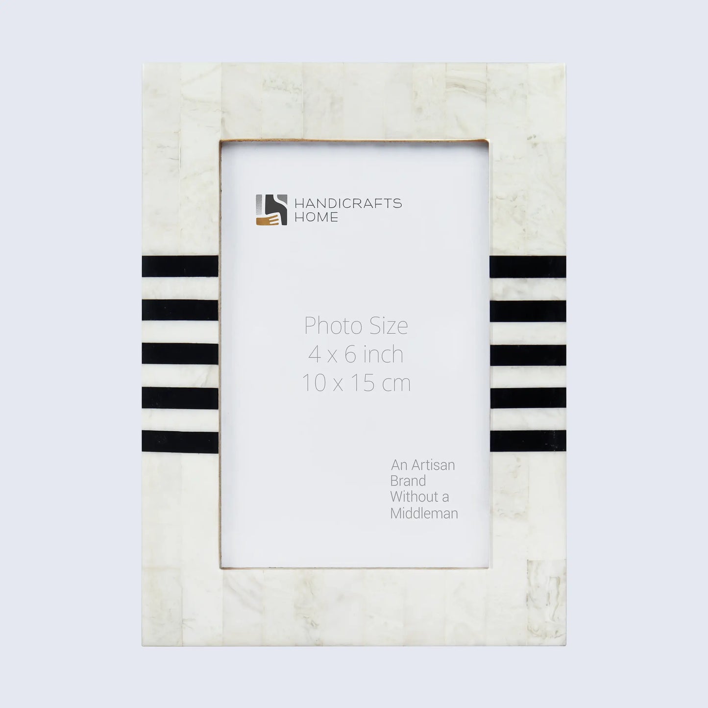 Picture Frames Contour Lado Pattern Resin Inlay Collection in 3 Sizes