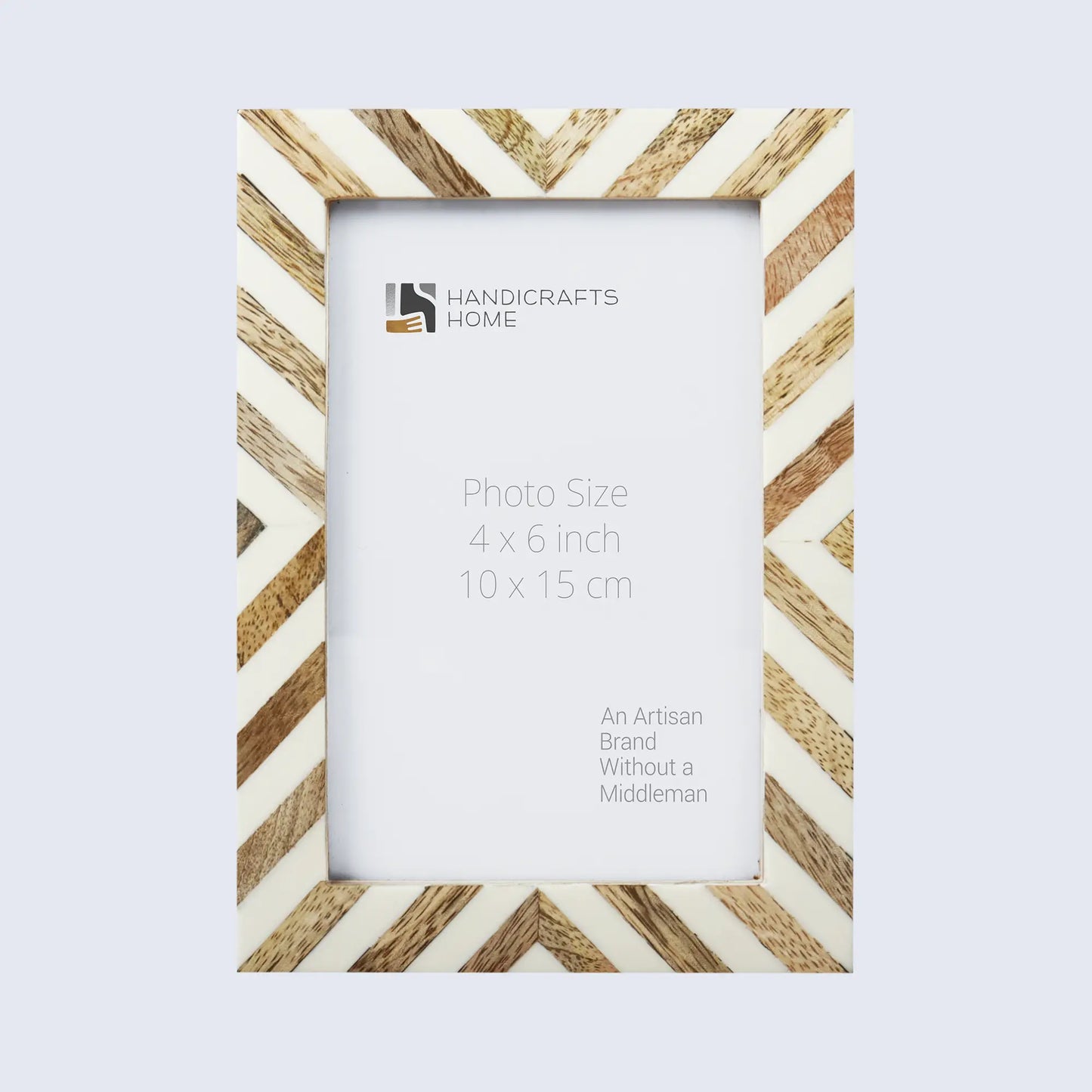 Picture Frames Hypno Calm Collection Wooden & Resin Inlay Frame in 3 Sizes