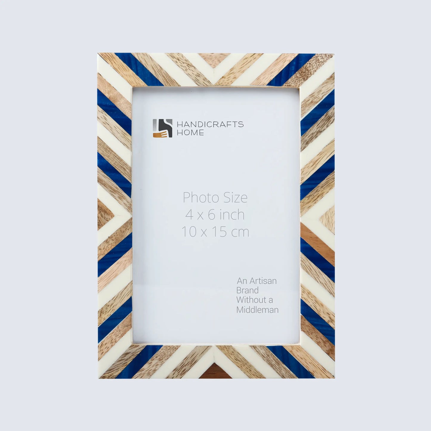 Picture Frames Hypno Dream Collection Wooden & Resin Inlay Frame in 3 Sizes