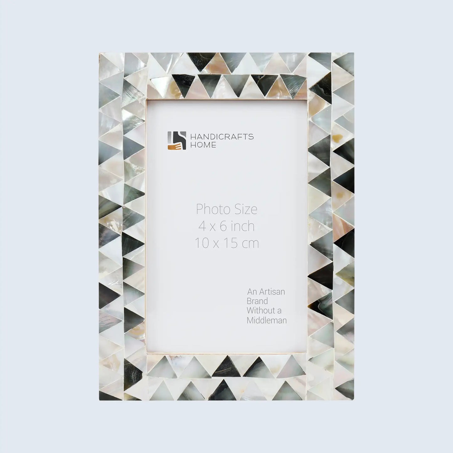 Picture Frames Pearlescent Abyss Pattern Mother of Pearl Collection in 3 Sizes