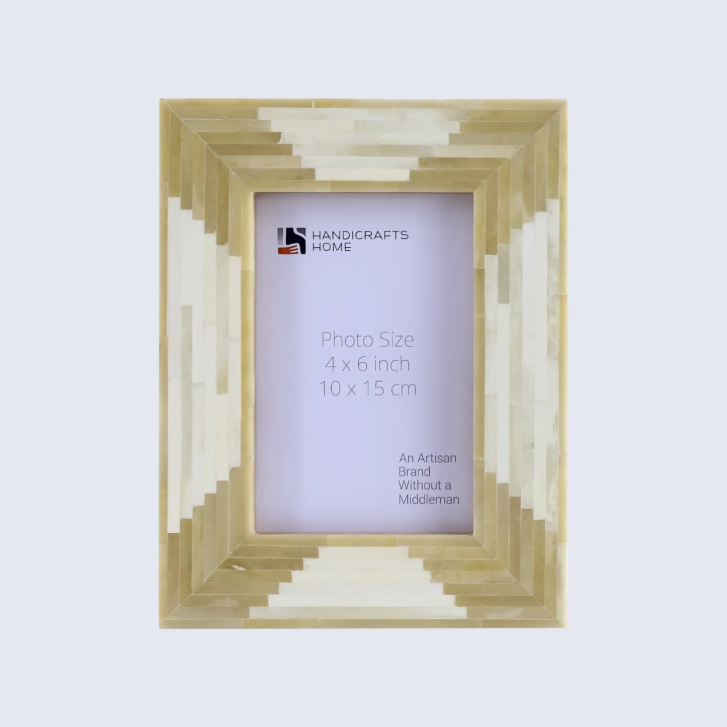 Picture Frames Apache Harvest Pattern Bone Inlay Collection in 3 Sizes
