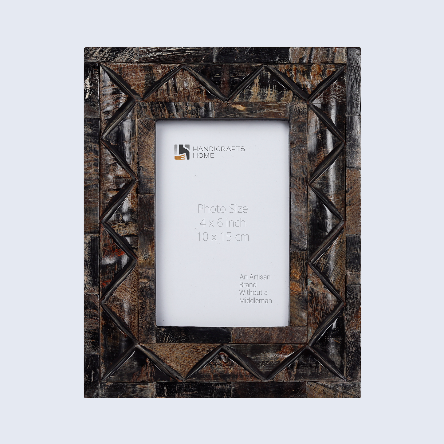 Picture Frames Artisan Voodoo Pattern Wooden Collection in 3 Sizes