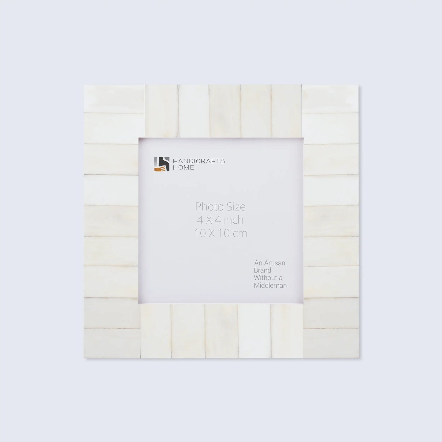 Picture Frames Classic Pattern Bone Inlay Collection in 27 Sizes, White