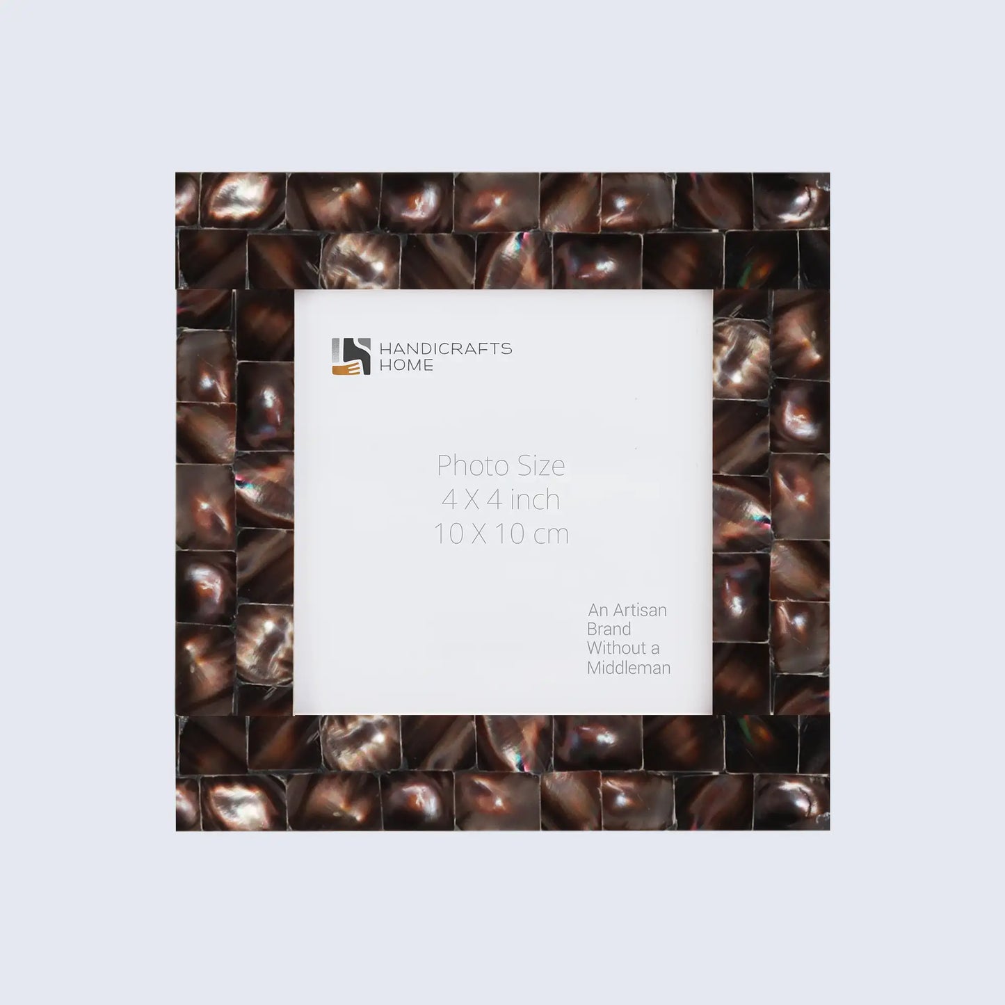 Picture Frames Mother of Pearl Collection in 27 Sizes, Grey