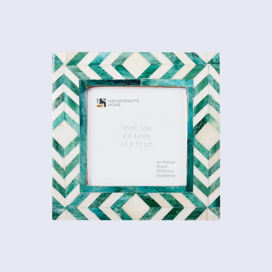 Baby Picture Frames Taj Pattern Bone Inlay Collection in 3 Colors