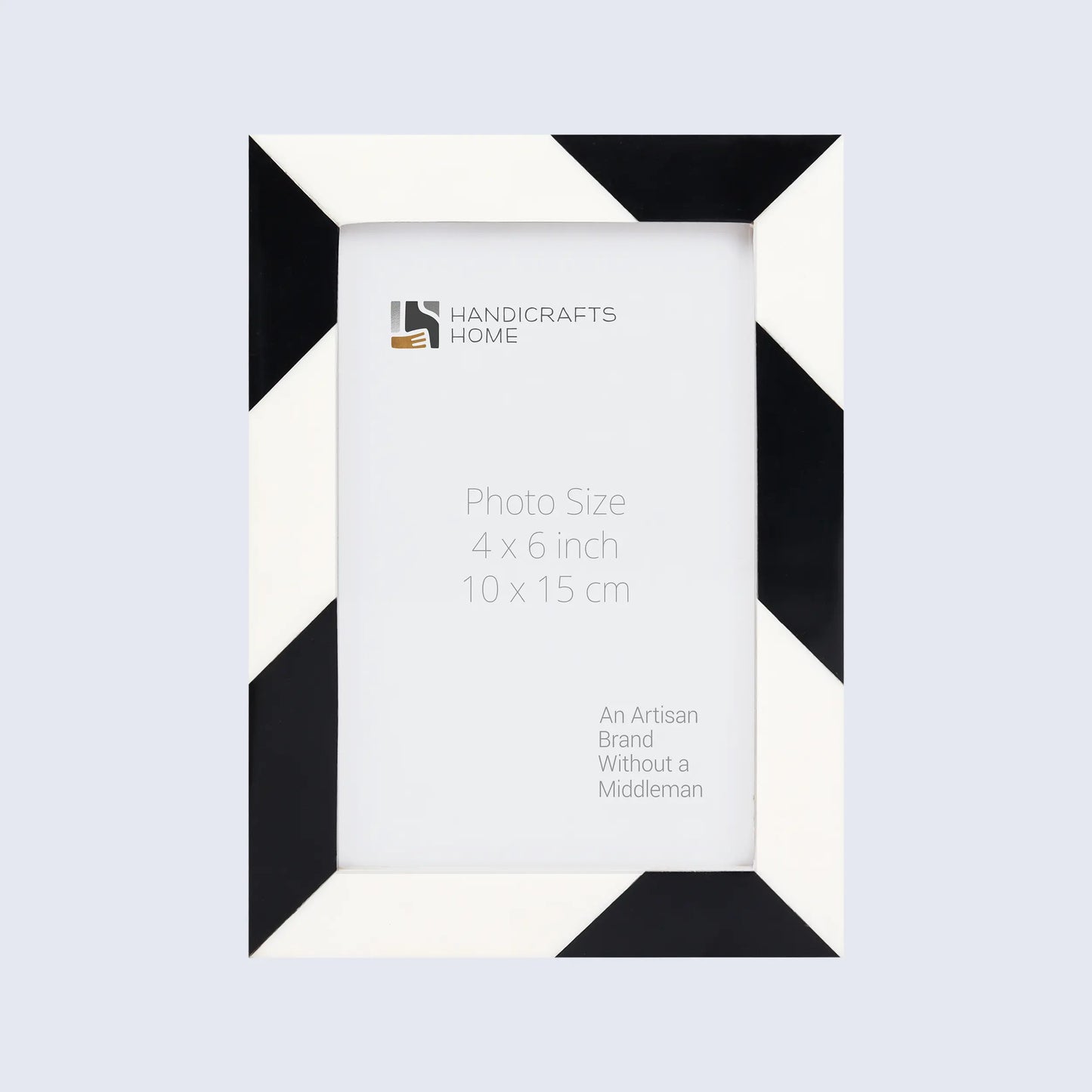 Picture Frames Artisan Bedazzle Pattern Resin Inlay Collection in 3 Sizes