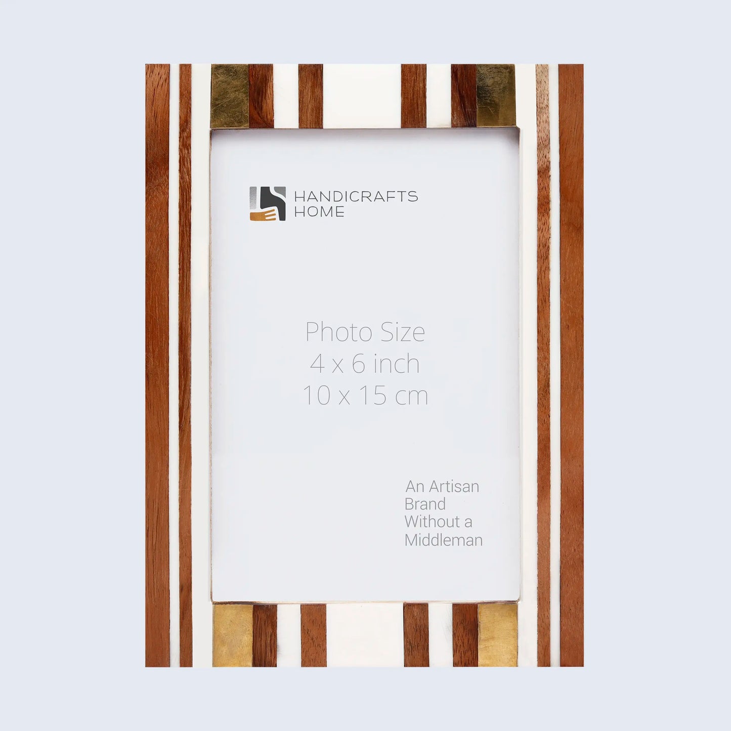 Picture Frames Artisan Midas Pattern Resin Inlay Collection in 3 Sizes